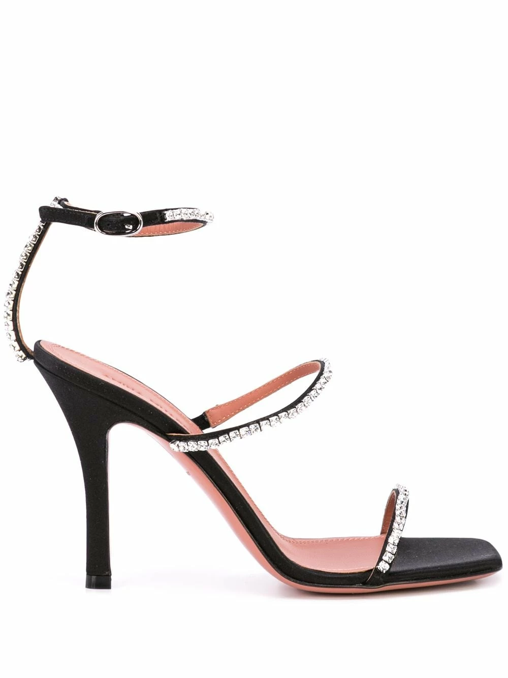 Amina Muaddi Gilda crystal embellished sandals 3 Amina Muaddi Gilda crystal-embellished sandals