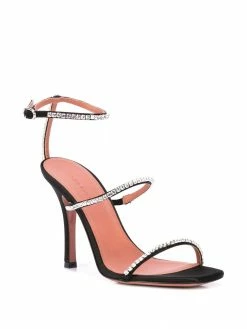Amina Muaddi Gilda crystal-embellished sandals