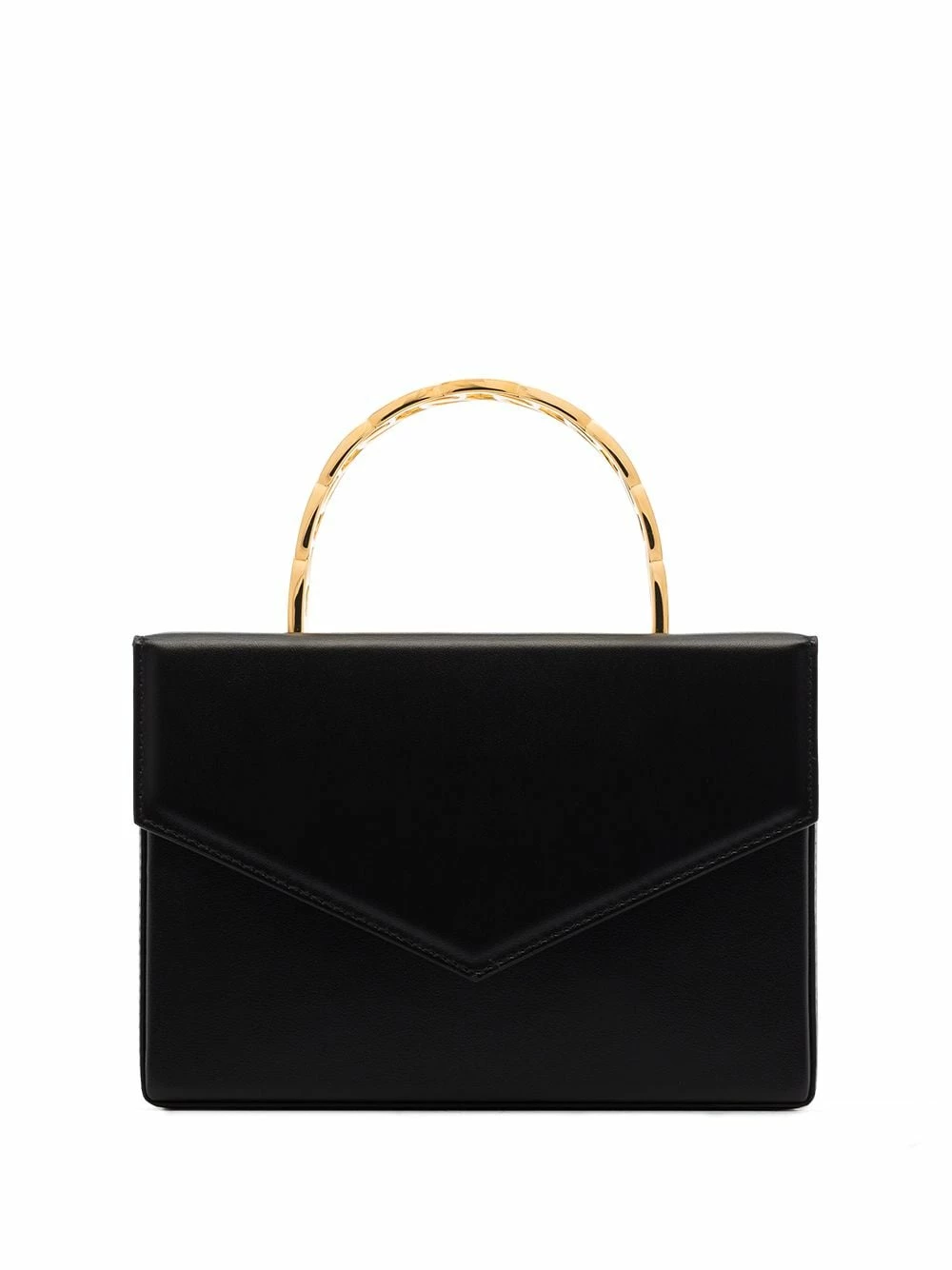 Amina Muaddi Pernille leather mini bag 2 Amina Muaddi Pernille leather mini bag