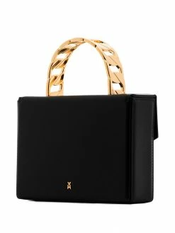 Amina Muaddi Pernille leather mini bag 9 Amina Muaddi Pernille leather mini bag