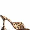 Amina Muaddi Lupita 95mm leopard-print mules