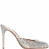 Amina Muaddi Emili 105mm crystal embellished mules 2 Amina Muaddi Emili 105mm crystal-embellished mules
