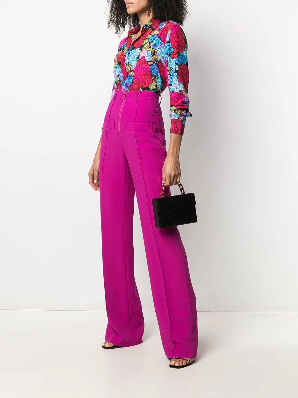 Amina Muaddi Pernille mini handbag 4 Amina Muaddi Pernille mini handbag