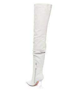 Amina Muaddi Olivia thigh-high boots