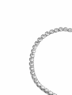 Amina Muaddi crystal-embellished anklet