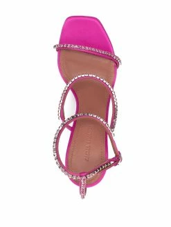 Amina Muaddi diamante strappy sandals