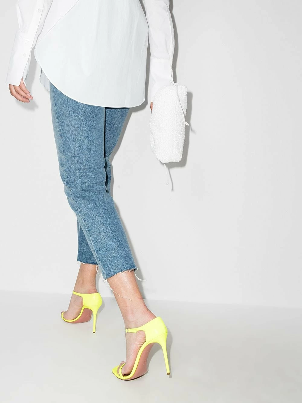 Amina Muaddi Zoe 95mm stiletto sandals 5 Amina Muaddi Zoe 95mm stiletto sandals