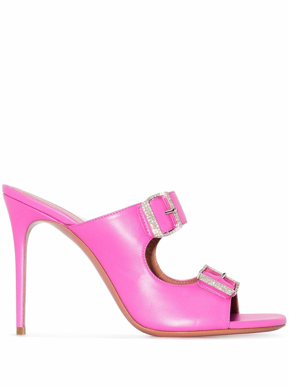 Amina Muaddi Marni 105mm buckle detail mules 3 Amina Muaddi Marni 105mm buckle-detail mules