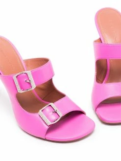 Amina Muaddi Marni 105mm buckle-detail mules