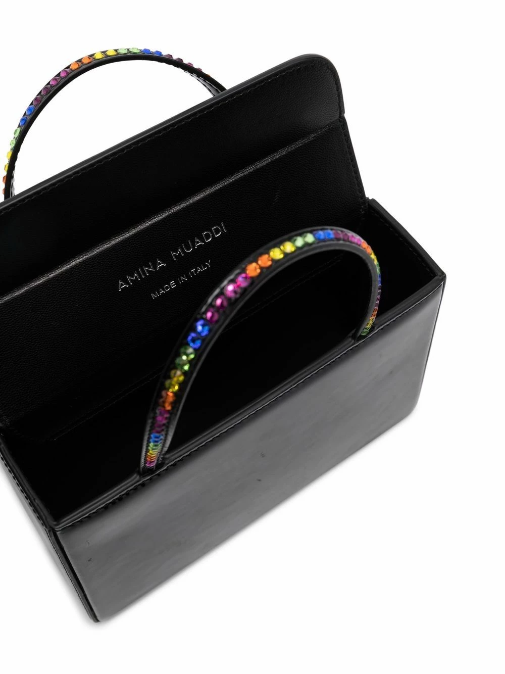 Amina Muaddi Amini Gilda logo plaque tote bag 7 Amina Muaddi Amini Gilda logo-plaque tote bag