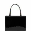 Amina Muaddi Amini Gilda logo plaque tote bag 1 Amina Muaddi Amini Gilda logo-plaque tote bag