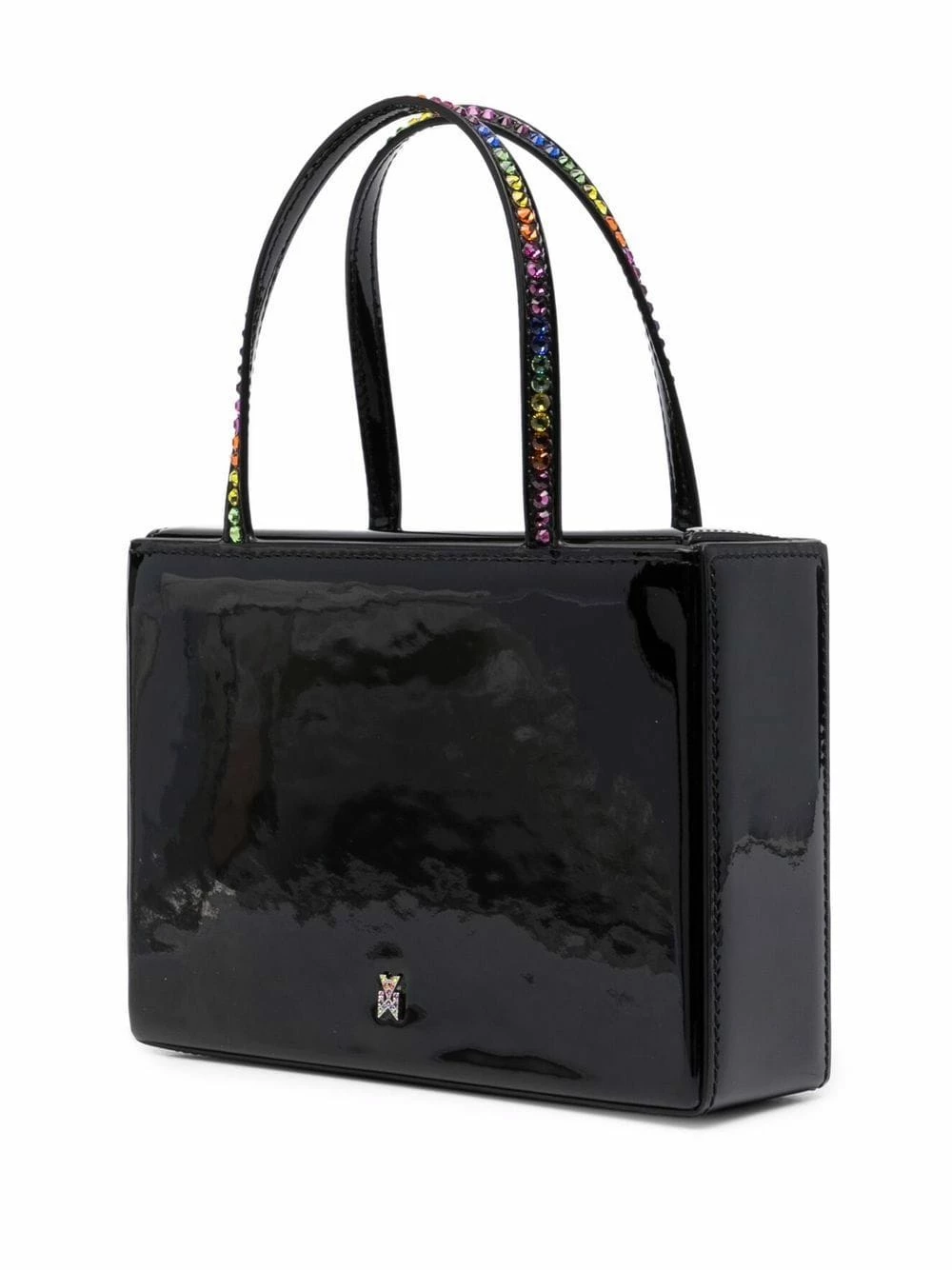 Amina Muaddi Amini Gilda logo plaque tote bag 5 Amina Muaddi Amini Gilda logo-plaque tote bag