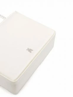 Amina Muaddi Gilda satin mini bag