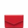 Amina Muaddi Johana leather clutch 2 Amina Muaddi Johana leather clutch
