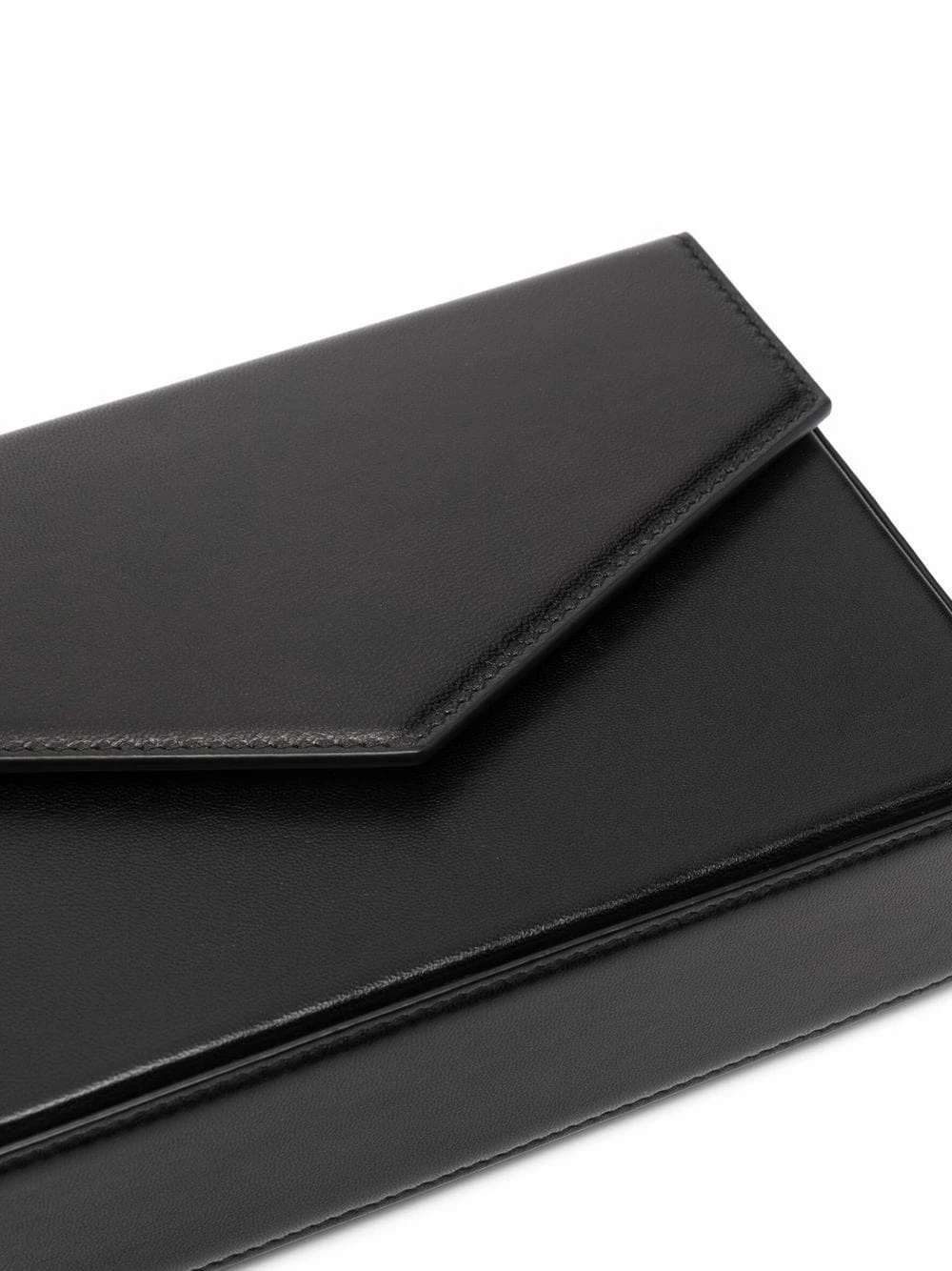 Amina Muaddi Johana leather box clutch 6 Amina Muaddi Johana leather box clutch