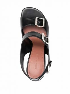 Amina Muaddi Marni buckle-fastening sandals
