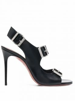 Amina Muaddi Marni buckle-fastening sandals