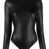 Amina Muaddi faux-leather body