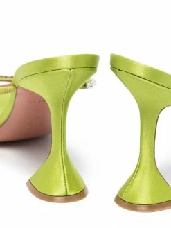 Amina Muaddi Gilda crystal-embellished 110mm sandals