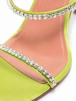 Amina Muaddi Gilda crystal-embellished 110mm sandals