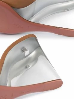 Amina Muaddi Lupita 95mm wedge heel mules 9 Amina Muaddi Lupita 95mm wedge-heel mules