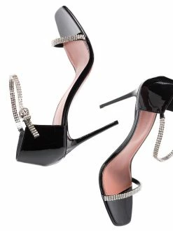 Amina Muaddi Ursina 100mm crystal embellished sandals 9 Amina Muaddi Ursina 100mm crystal-embellished sandals