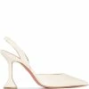Amina Muaddi Holli 95mm slingback pumps 2 Amina Muaddi Holli 95mm slingback pumps