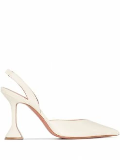 Amina Muaddi Holli 95mm slingback pumps