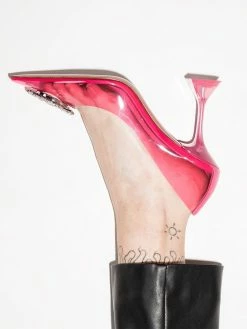 Amina Muaddi Begum 95mm crystal embellished pumps 8 Amina Muaddi Begum 95mm crystal-embellished pumps