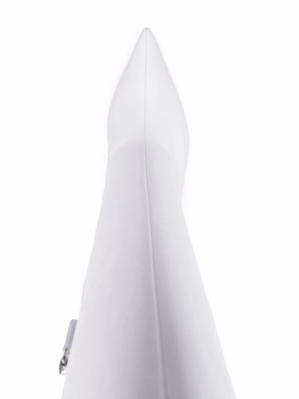 Amina Muaddi Pointed toe leather boots 6 Amina Muaddi pointed-toe leather boots