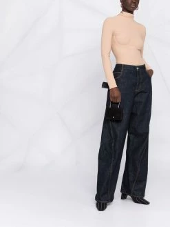 Amina Muaddi mini Super Gilda suede bag