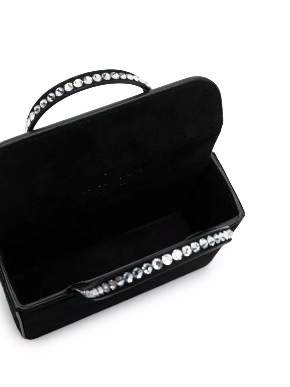 Amina Muaddi Mini Super Gilda suede bag 8 Amina Muaddi mini Super Gilda suede bag