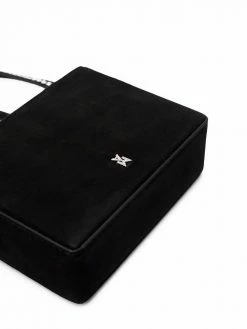 Amina Muaddi Mini Super Gilda suede bag 12 Amina Muaddi mini Super Gilda suede bag