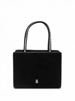 Amina Muaddi mini Super Gilda suede bag
