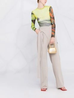 Amina Muaddi Supera Bella tote bag