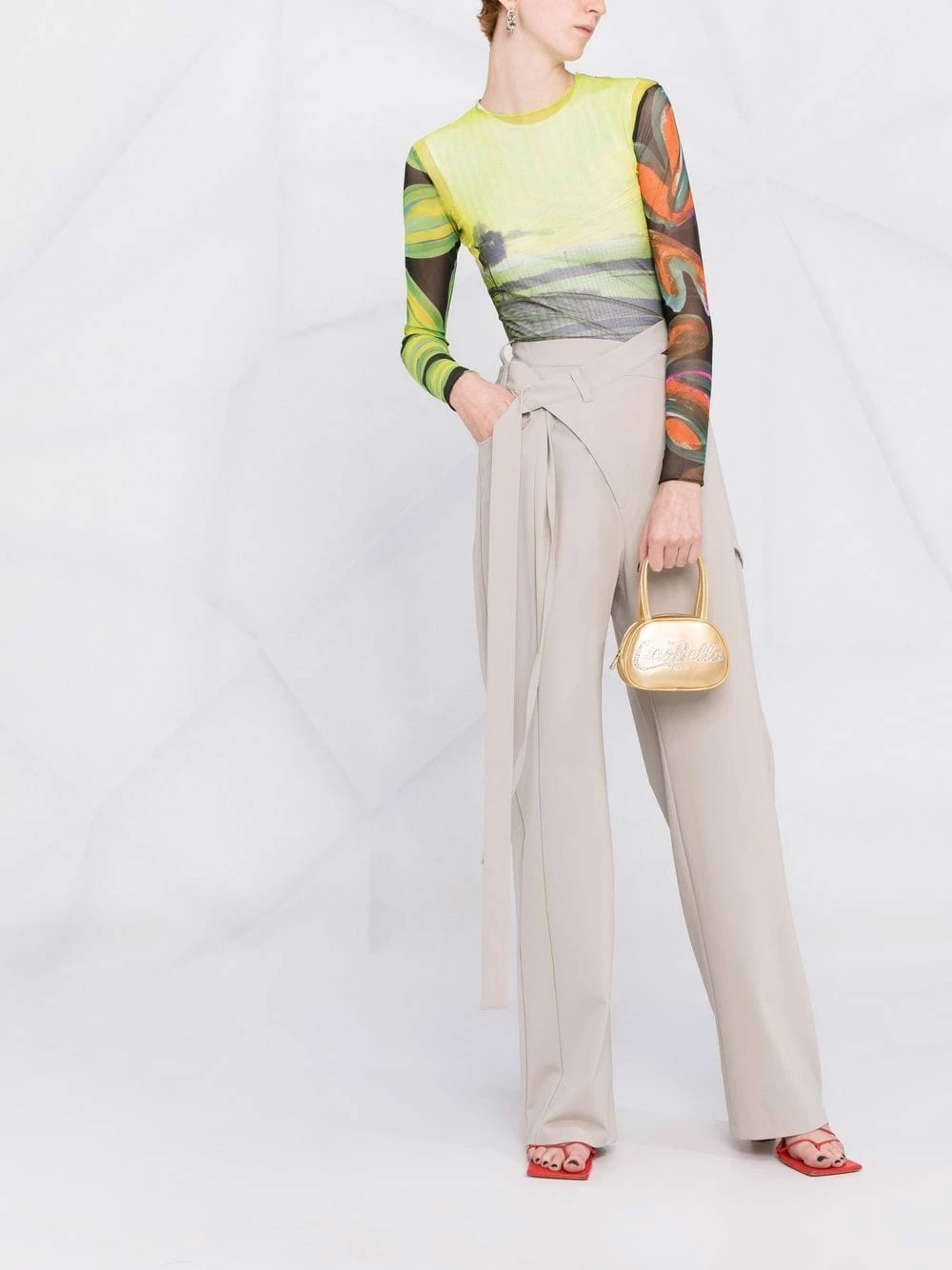 Amina Muaddi Supera Bella tote bag 4 Amina Muaddi Supera Bella tote bag