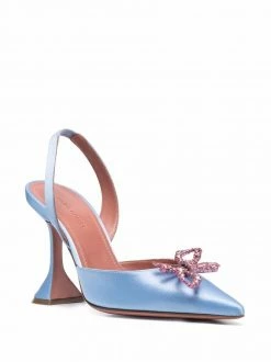 Amina Muaddi rosie slingback pumps