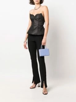 Amina Muaddi Amini Gilda crystal mini bag