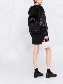 Amina Muaddi mini Betty quilted tote bag