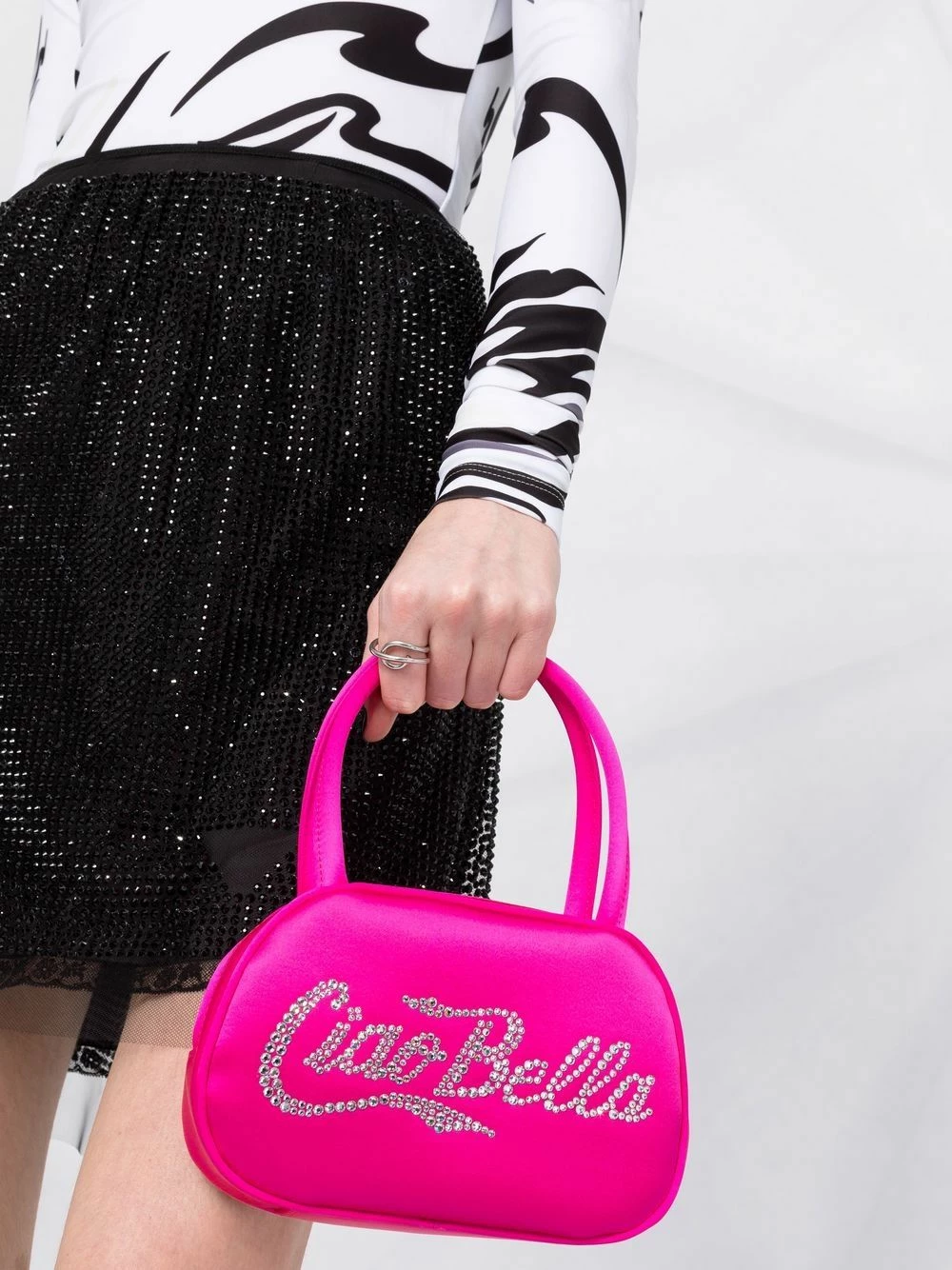 Amina Muaddi Amini Bella tote bag 5 Amina Muaddi Amini Bella tote bag