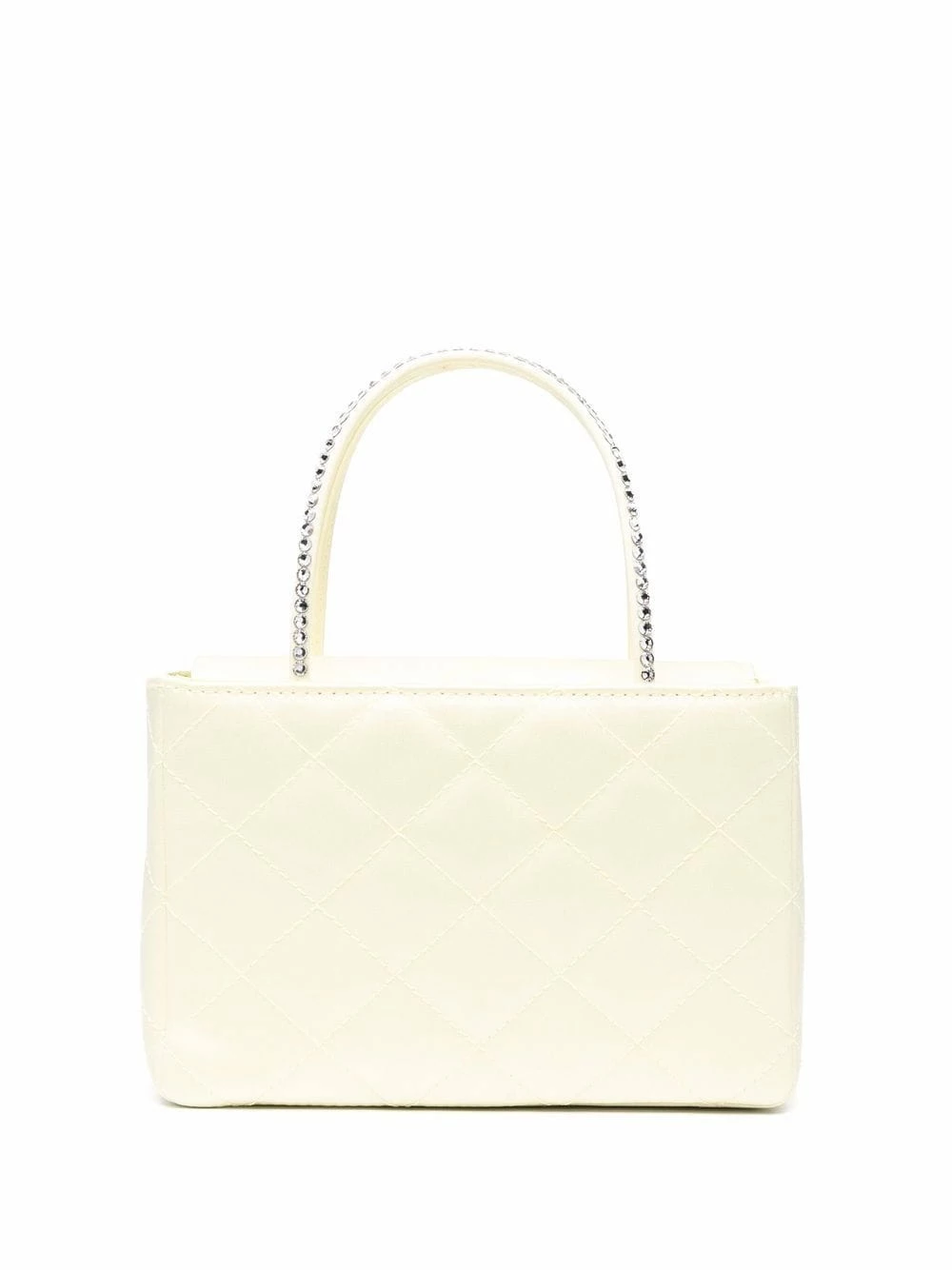 Amina Muaddi Mini diamond quilted clutch bag 3 Amina Muaddi mini diamond-quilted clutch bag