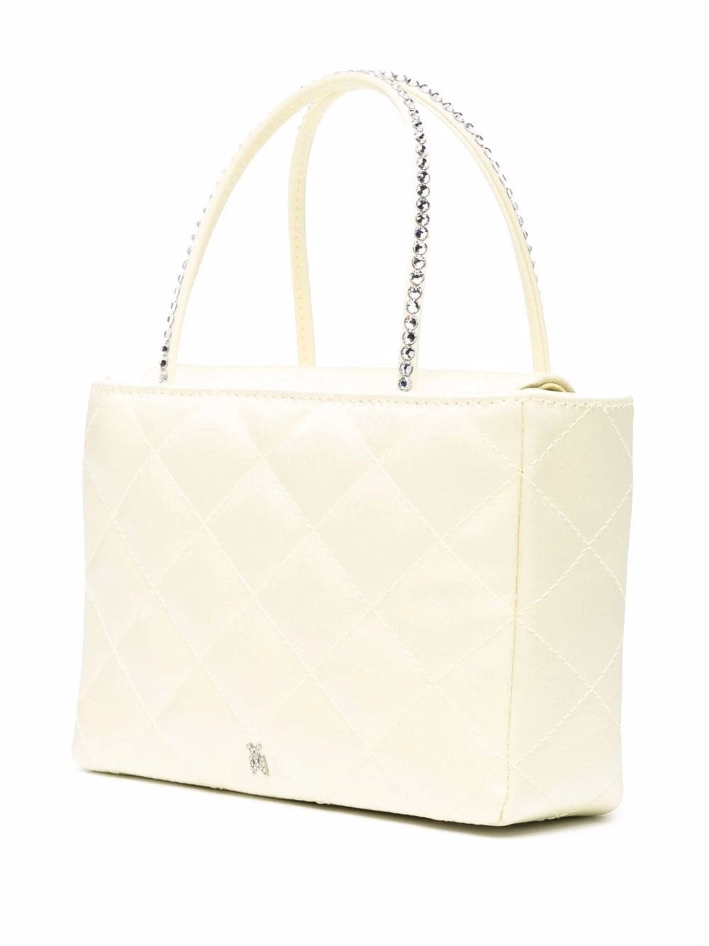 Amina Muaddi Mini diamond quilted clutch bag 6 Amina Muaddi mini diamond-quilted clutch bag