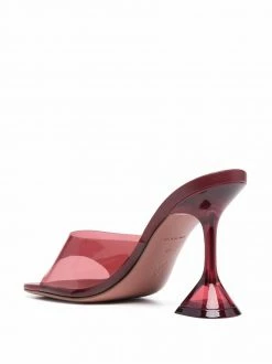 Amina Muaddi lupine open-toe sandals