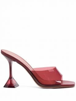 Amina Muaddi lupine open-toe sandals