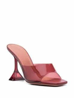 Amina Muaddi lupine open-toe sandals