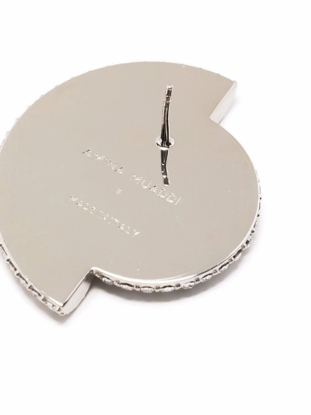 Amina Muaddi Tiny crystal stud earring 4 Amina Muaddi Tiny crystal stud earring